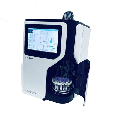 HPLC เครื่องวิเคราะห์ HbA1c อัตโนมัติเต็มรูปแบบ 90 วินาที/ทดสอบ 20 ตัวอย่าง เครื่องวิเคราะห์การตรวจหาโรคเบาหวาน