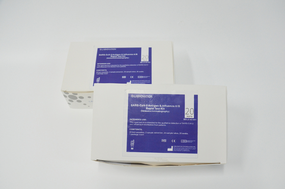 ชุดทดสอบแอนติเจน SARS-CoV-2 อย่างรวดเร็วด้านข้าง ISO9001