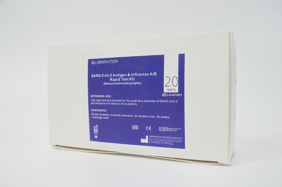 ISO SARS-CoV-2 Antigen Influenza AB ชุดทดสอบ Professional