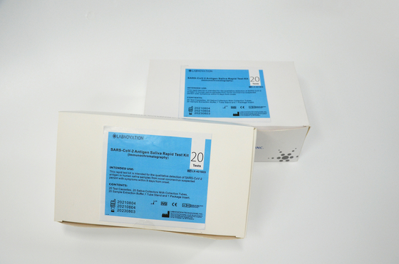 ชุดทดสอบแอนติเจนน้ำลายเร็ว 15 นาที Universal Ag Rapid Test Device