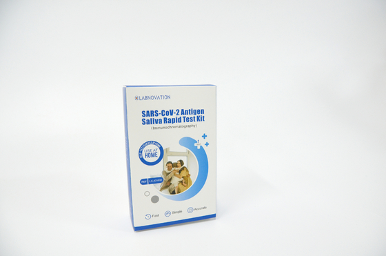 OEM CoV-2 Antigen Saliva ชุดทดสอบหน้าแรก Swab Test 78*34*125MM