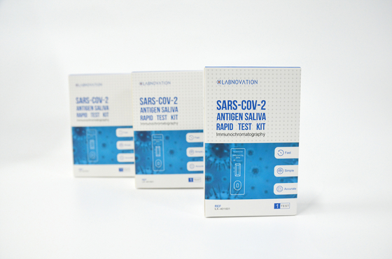 ความแม่นยำ 95% ชุดทดสอบ COVID-19 RTK Antigen Saliva ดำเนินการขั้นตอนเดียว