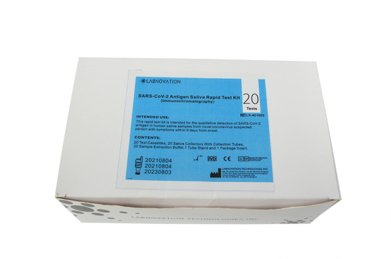 98.02 เปอร์เซ็นต์ความแม่นยำ Labnovation อุปกรณ์ทดสอบน้ำลายอิมมูโนโครมาโตกราฟี