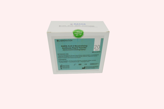 CE SARS CoV 2 ชุดตรวจหาแอนติบอดี Neutralization สำหรับการวินิจฉัยการติดเชื้อ