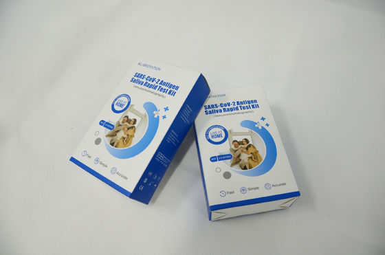ชุดทดสอบตัวเอง ODM ทุกคนด้วยน้ำลาย SARS-CoV-2 RTK Antigen Home Test Kit
