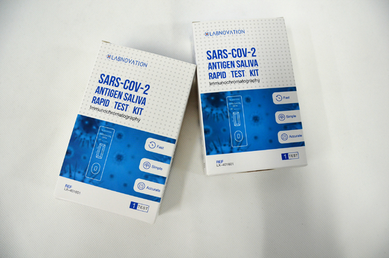 Professional RTK 1 Test Cov-19 ชุดทดสอบน้ำลาย Antigen ความจำเพาะสูง