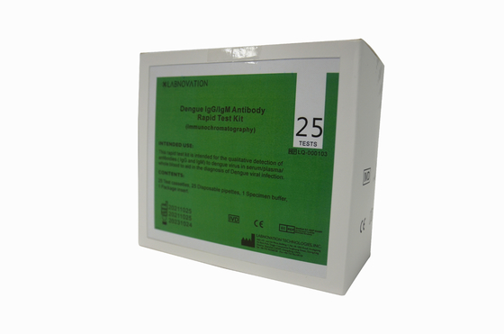 30ul Little Specimens Dengue Antibody Igm Igg ชุดทดสอบ ISO 13485