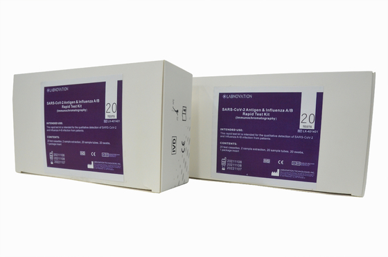 Nasal Swabs COVID-19 Antigen Influenza AB ชุดทดสอบ ความแม่นยำ 90%