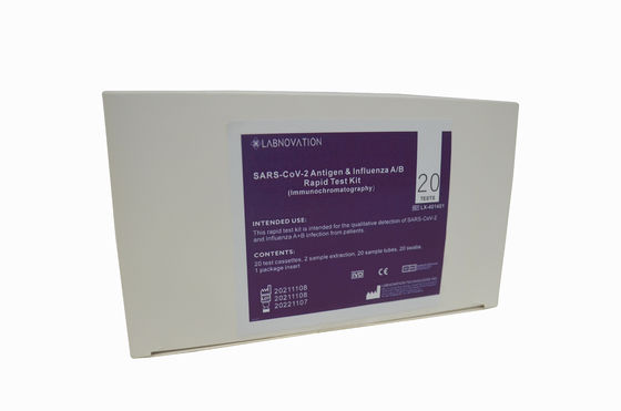 Oropharyngeal Swabs Combo Influenza AB Rapid Test Kit ISO9001