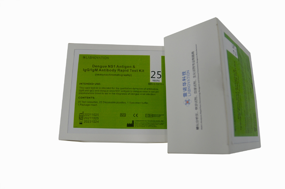 NS1 IgG IgM Combo ชุดทดสอบ Dengue Antigen Antibody อิมมูโนโครมาโตกราฟี