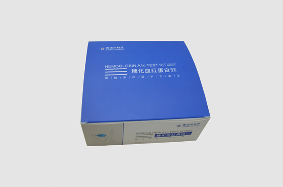 LD100 POCT โลหิตวิทยา HbA1c เครื่องวิเคราะห์การทดสอบ Boronate Affinity Hemoglobin A1c ชุดทดสอบ