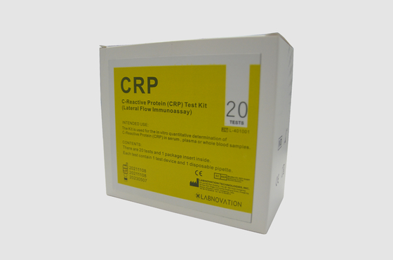 20 การทดสอบ C-Reactive Protein Qualitative CRP Test Kit สำหรับโรคติดเชื้อแบคทีเรีย