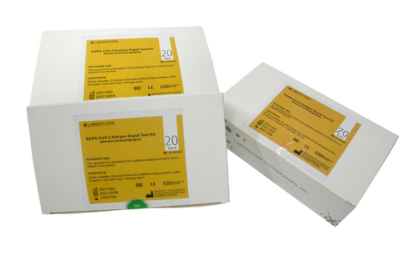 Diagostic Use SARS-CoV-2 Antigen Rapid Test Kit ความแม่นยำสูงสำหรับ Home
