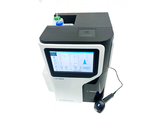 เครื่องวิเคราะห์ HbA1c LD-560 เครื่องวิเคราะห์อัตโนมัติเต็มรูปแบบสำหรับการทดสอบ HbA1c CV ที่ได้รับการรับรองแบบคู่