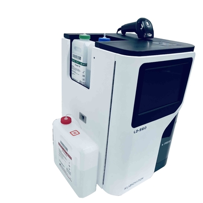 จอแสดงผล LCD อุปกรณ์ทดสอบ HbA1c สีโครมาโตกราฟีของเหลวประสิทธิภาพสูง