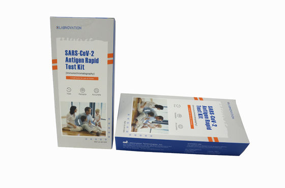 คุณภาพ  SARS-CoV-2 Antigen Rapid Test Kit SARS-CoV-2 Antigen Self Test Kit With 5 Tests โรงงาน