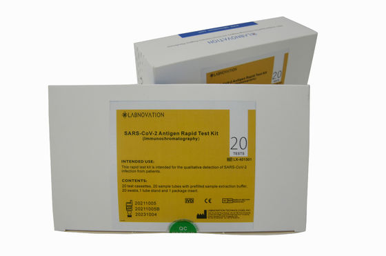 คุณภาพ  Professional CoV-19 Antigen Rapid Test Kit Simple Operation High Accuracy โรงงาน