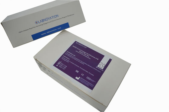 คุณภาพ  Professional CoV-19 Antigen Influenza AB Test Kit 20 Tests โรงงาน