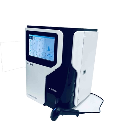 ตัววิเคราะห์สำหรับการทดสอบ HbA1c ภายใน 90 วินาที วิธี HPLC ตัววิเคราะห์ HbA1c ประสิทธิภาพที่ดีที่สุด