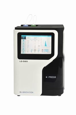 เครื่องวิเคราะห์ HbA1c วิธี HPLC เครื่องวิเคราะห์อัตโนมัติสำหรับการวินิจฉัย HbA1c แบบขั้นตอนเดียวที่แม่นยำสูง