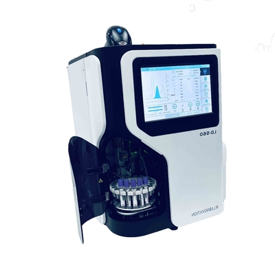เครื่องวิเคราะห์ HPLC HbA1c เครื่องวิเคราะห์โลหิตวิทยาการตรวจจับที่มีประสิทธิภาพสูงสุด