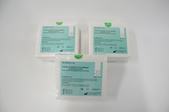 20PCS SARS-CoV-2 Antibody Rapid Test Kit Immunochromatography