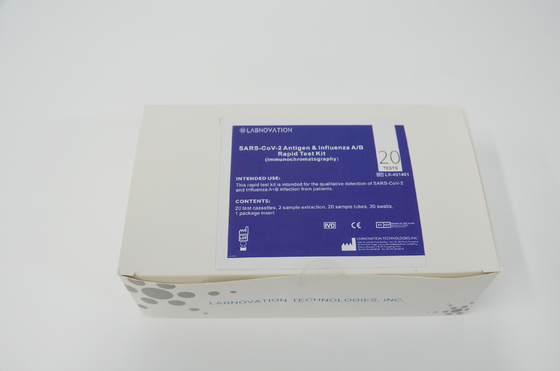 ชุดทดสอบแอนติเจน SARS-CoV-2 อย่างรวดเร็วด้านข้าง ISO9001