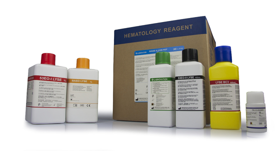 3 Part Analyzer Reagent CBC Reagnet Compatible Mindray โลหิตวิทยา Reagent
