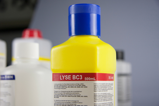 3 Part Analyzer Reagent CBC Reagnet Compatible Mindray โลหิตวิทยา Reagent
