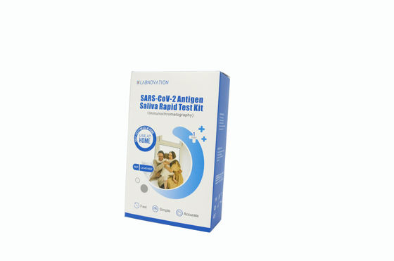 CoV-2 Persnoal Saliva RTK ชุดทดสอบหน้าแรก Single Pack Self Test