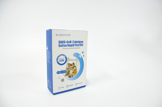 ชุดตรวจการกลายพันธุ์ของน้ำลาย ชุดทดสอบตัวเอง SARS-CoV-2 Ag Rapid Test ส่วนบุคคล