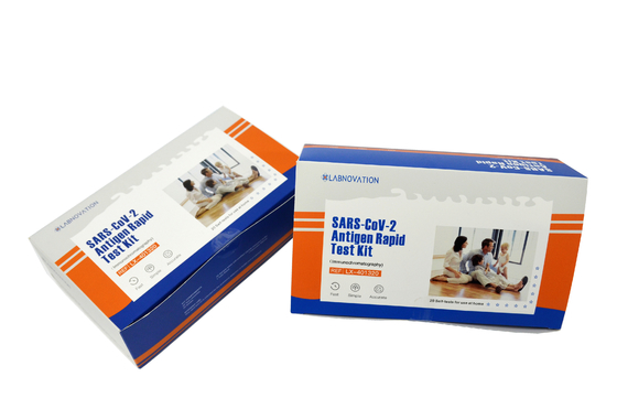 Labnovation Test 98.50 เปอร์เซ็นต์ความไว 20 ชุดทดสอบ Antigen Self Test สำหรับ Travel