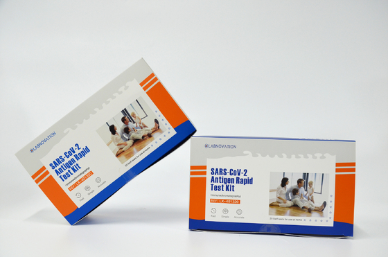 Labnovation Test 98.50 เปอร์เซ็นต์ความไว 20 ชุดทดสอบ Antigen Self Test สำหรับ Travel
