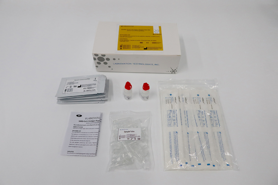 SARS-CoV-2 Cassette RTK Antigen ชุดทดสอบความจำเพาะสูง Labnovation Test