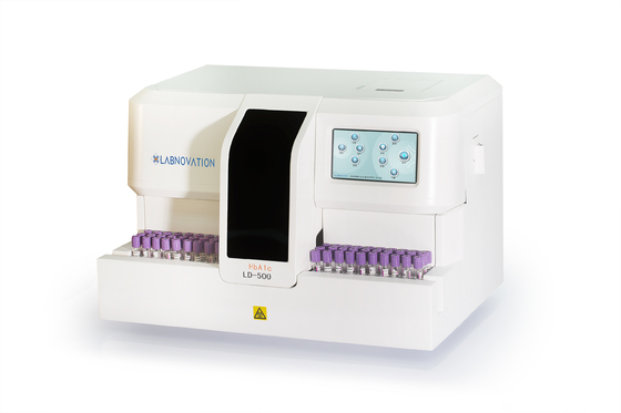 เครื่องวิเคราะห์ HbA1c เครื่องวิเคราะห์ HbA1c อัตโนมัติ LD-500 โลหิตวิทยา Daignostic HbA1c เครื่องวิเคราะห์