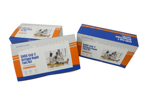 ISO13485 COVID-19 Antigen Rapid Detection Kit ความชื้น 60%