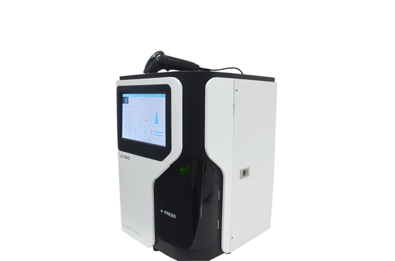 เครื่องวิเคราะห์การทดสอบ HbA1c ของเลือดที่เตรียมไว้สำหรับเลือดครบส่วน