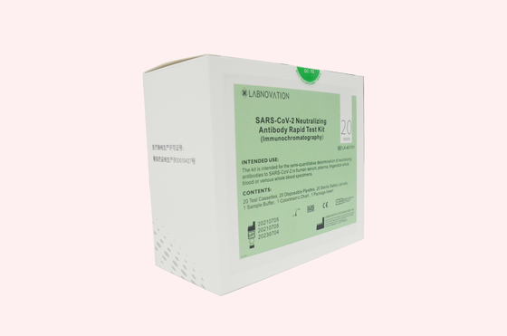 20PCS CoV-19 Neutralizing Rapid Antibody Kit ตัวอย่างเล็กน้อย