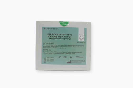 SARS-CoV-2 Neutralizing Antibody Rapid Test Kit สำหรับการวิจัยทางระบาดวิทยา