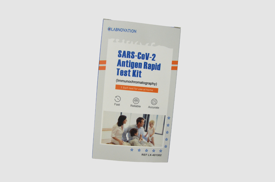 Nasal Swab SARS COV 2 Antigen Rapid Test Kit ใบรับรอง CE ใช้งานง่าย