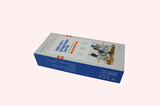 ชุดทดสอบอย่างรวดเร็วของ CoV-19 Antigen ปลอดภัยเชื่อถือได้ 15 Min Antigen Self Test Kit 5PCS Self Testing