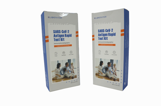 ชุดทดสอบอย่างรวดเร็วของ CoV-19 Antigen ปลอดภัยเชื่อถือได้ 15 Min Antigen Self Test Kit 5PCS Self Testing