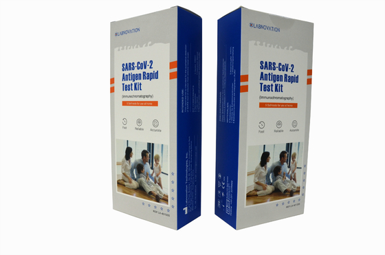 SARS-CoV-2 Antigen Rapid Test Kit SARS-CoV-2 Antigen Self Test Kit พร้อม 5 การทดสอบ