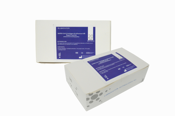 ชุดทดสอบอย่างรวดเร็วของ Antigen และ Influenza A/B 90% Sensitivity Rapid Test Kit