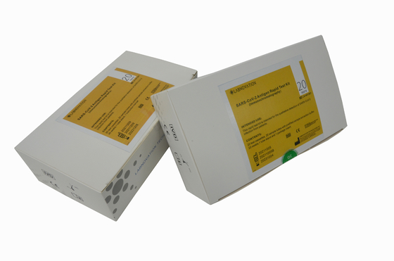 ชุดทดสอบอย่างรวดเร็ว SARS-CoV-2 Antigen ความไวสูง 99% ความแม่นยำ Professionla Use