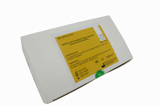 Rapid Antigen Test Kit COVID-19 Antigen Rapid Test 20Test สำหรับการทดสอบอย่างมืออาชีพ