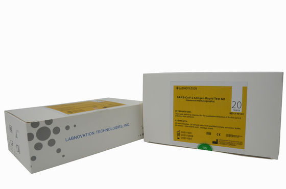 ชุดทดสอบอย่างรวดเร็ว SARS-CoV-2 Antigen Rapid Test Kit 20 ชุดทดสอบ Antigen Diagnosisi แบบมืออาชีพ