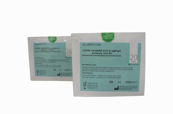 ชุดทดสอบ Ra[id Universal SARS-CoV-2 IgG IgM Antibody Rapid Test Kit ความแม่นยำ 90%