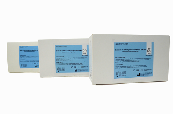 Labnovation Cassette Saliva Antigen Rapid Test Kit ความแม่นยำ 98.02%