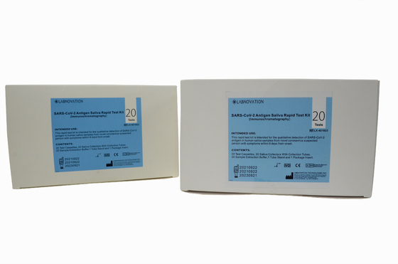 SARS-CoV-2 Professional Saliva Antigen ชุดทดสอบ 20 การทดสอบ